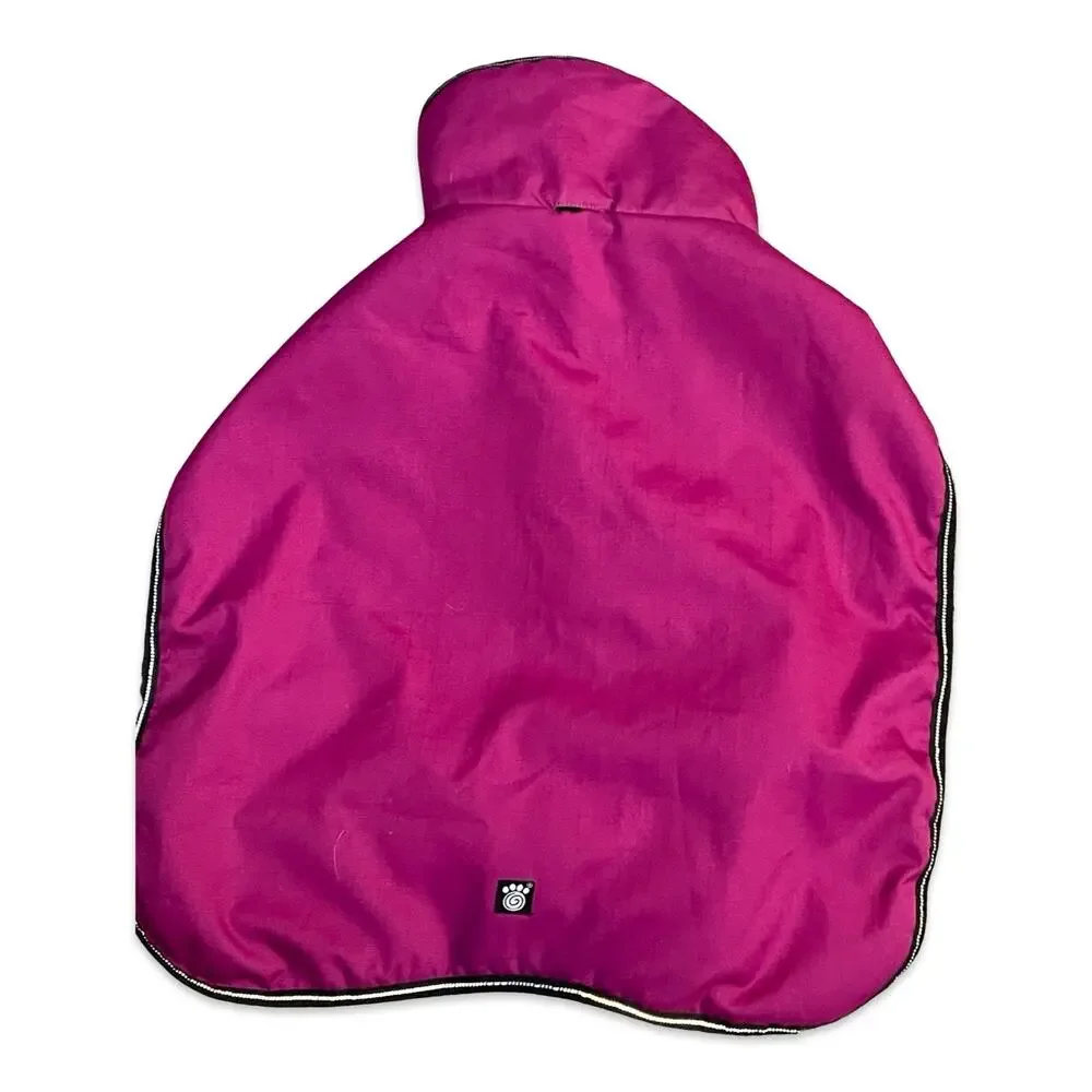 PetRageous Designs Juneau Insulated Dog Jacket XL Magenta Waterproof Coat